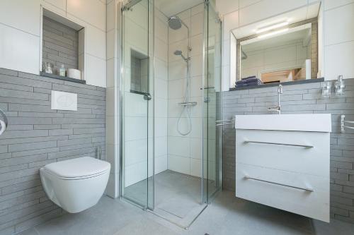 Ванная комната в Appartement De Croone