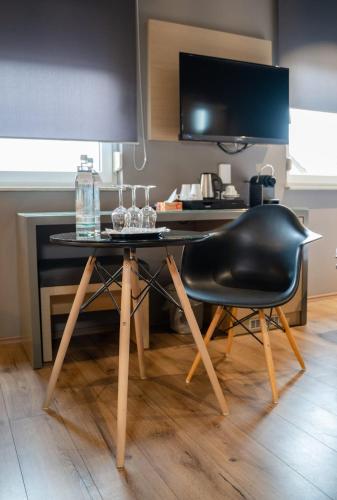 TV/Unterhaltungsangebot in der Unterkunft Zum grünen Baum Hotel Frankfurt Airport