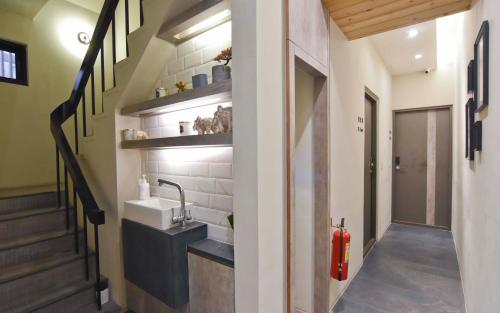 Una cocina o cocineta en Morn forest apartment