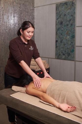 Spa dan/atau kemudahan kesihatan lain di Ricosta Hotel