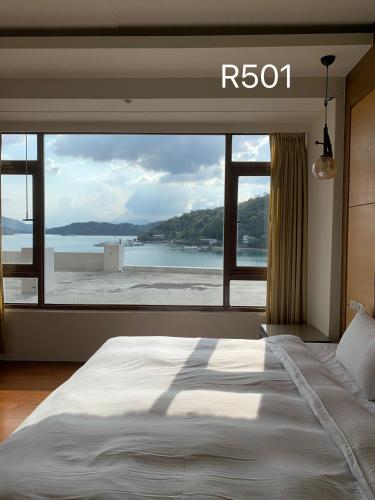 Miracolo View Hotelにあるベッド