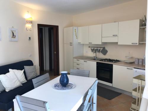 Kuchyň nebo kuchyňský kout v ubytování Residenze del Mare