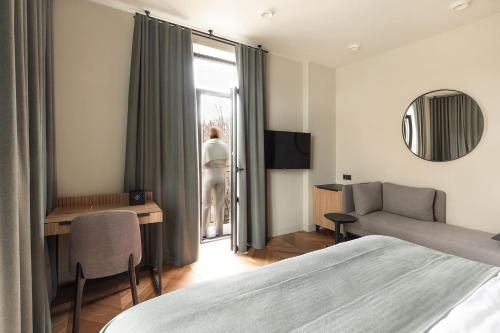 TV/Unterhaltungsangebot in der Unterkunft Potocki Boutique Hotel