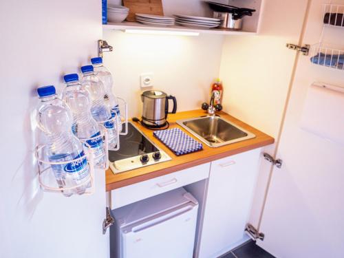 Cucina o angolo cottura di Hotel Gletscherblick Grindelwald