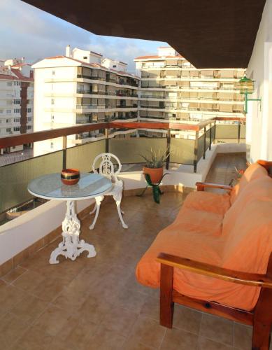 Μπαλκόνι ή βεράντα στο Seaview Apartment in Santa Cruz de Tenerife with Pool