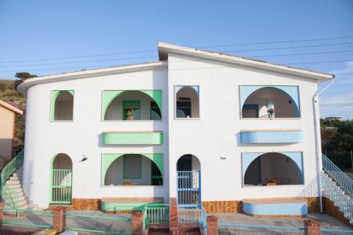 2 bedrooms appartement with sea view furnished terrace and wifi at Balestrate 1 km away from the beach
