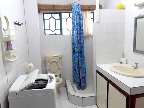 Ένα μπάνιο στο Seaview Apartment in Flic en Flac - 60 m² with Balcony