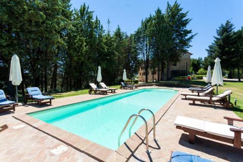 2 bedrooms appartement with shared pool and furnished garden at Ramazzano Le Pulci