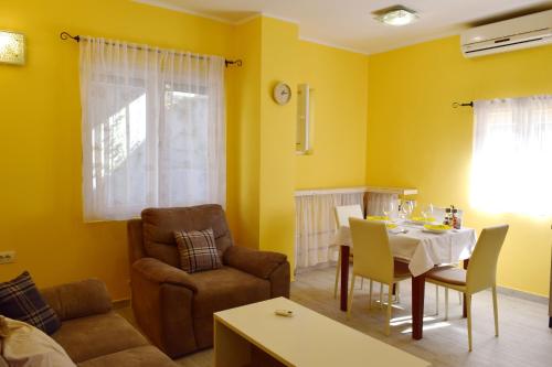 Posezení v ubytování Apartmani BOBO