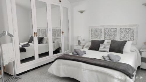 Postel nebo postele na pokoji v ubytování Casa MARE