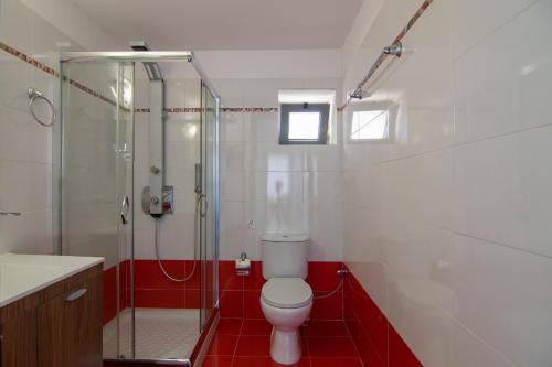 Kúpeľňa v ubytovaní Pyrgos Plakias