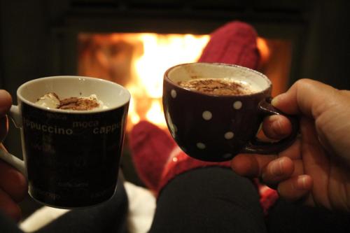 Kemudahan buat kopi dan teh di Casa do Azevim