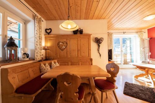 Posezení v ubytování Zirbe