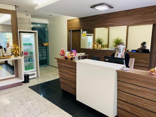 Vstupní hala nebo recepce v ubytování Hotel Golden JK