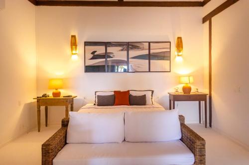 Χώρος καθιστικού στο Villas de Gaia Hotel Boutique