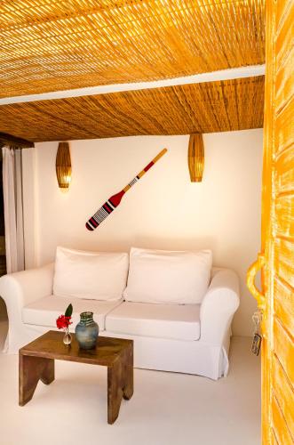 Χώρος καθιστικού στο Villas de Gaia Hotel Boutique