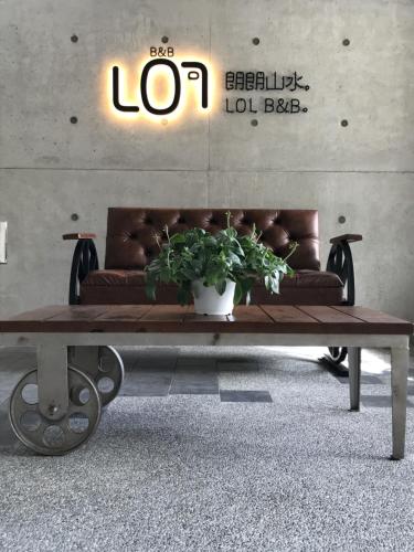 LOL B&Bにあるシーティングエリア