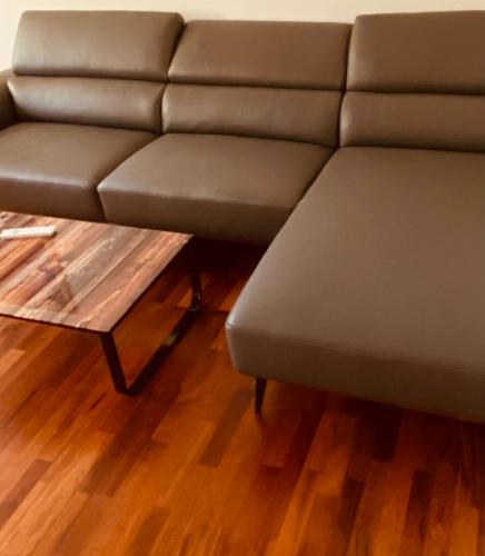 Posezení v ubytování Moderne Wohnung in Eberswalde