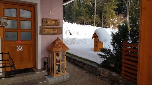 Haus Sunshine v zimě