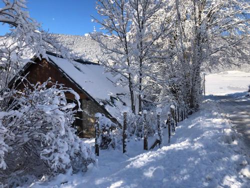 Ferme des deux Frères, Autrans, Vercors semasa musim sejuk