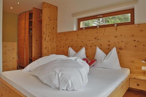 Postel nebo postele na pokoji v ubytování chalet naturel