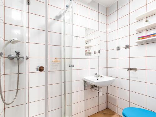 Koupelna v ubytování Luxhostel24 Warsaw