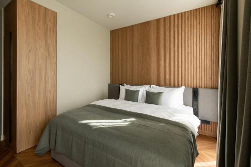 Ein Bett oder Betten in einem Zimmer der Unterkunft Potocki Boutique Hotel