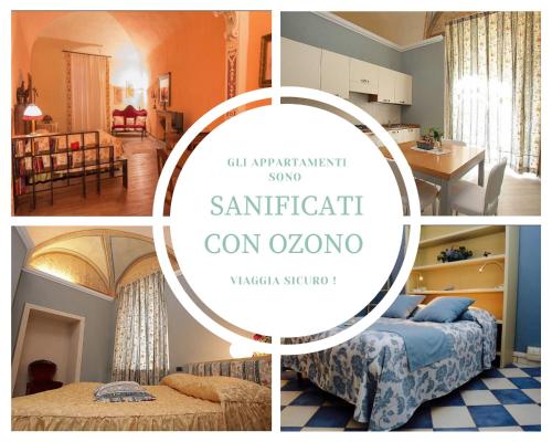 Postel nebo postele na pokoji v ubytování Mondovì Ridente