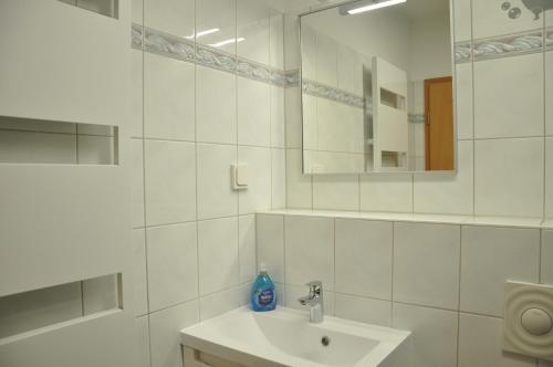 Phòng tắm tại Ursprung Apartments