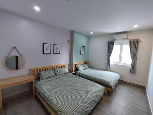 STAY hostel 2 - 350m from the ferryにあるベッド