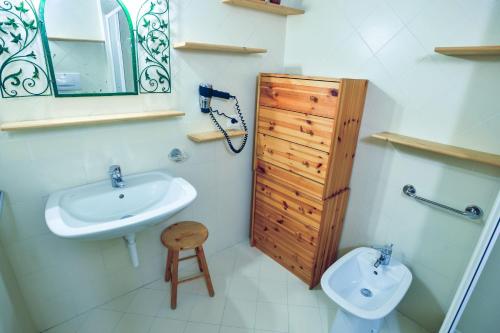 Koupelna v ubytování Res.Albarè/Solaria Apt.Solandra