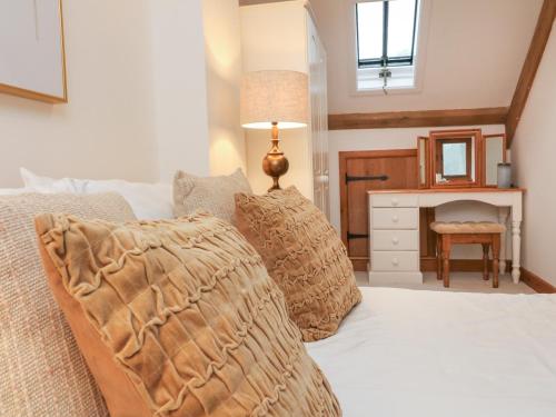Ένα ή περισσότερα κρεβάτια σε δωμάτιο στο Varley Lodge