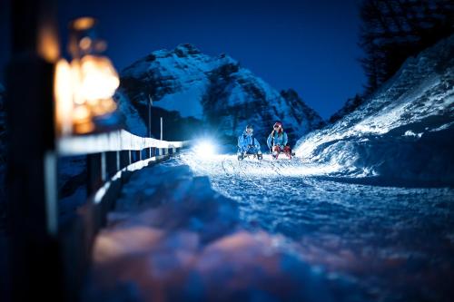 Ferienhaus zum Stubaier Gletscher - Wiesen v zimě