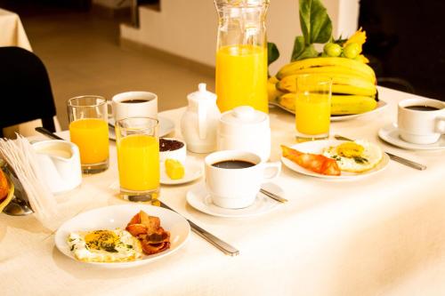 Mad på bed and breakfast-stedet eller i nærheden