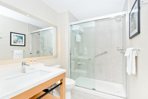 Koupelna v ubytování Hyatt Place Kelowna