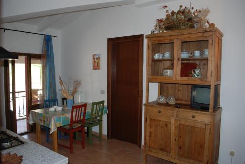 Μια τηλεόραση ή/και κέντρο ψυχαγωγίας στο Acero Appartamenti