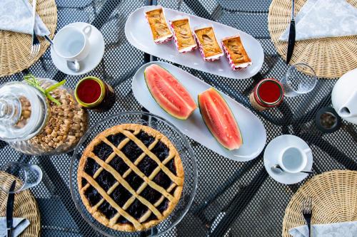 Comida en the country house o alrededores