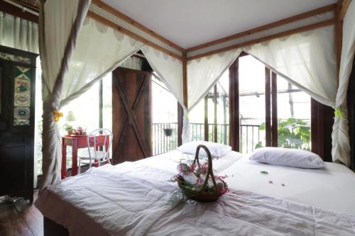 Katil atau katil-katil dalam bilik di NILA HOUSE, Sharia Family Home Stay
