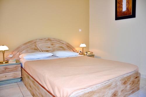 Postel nebo postele na pokoji v ubytování Seaside Villa Kefaloniaprivatevillas
