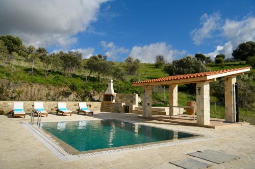 Gallery image of Villa Agapi - sea view - ecological swimming pool - privacy in Lístaros