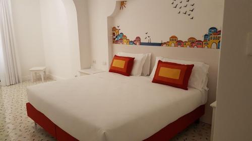 Ein Bett oder Betten in einem Zimmer der Unterkunft Hotel Le Terrazze