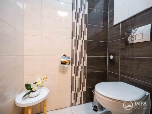 Ένα μπάνιο στο TATRA SUITES Lux Smokovec
