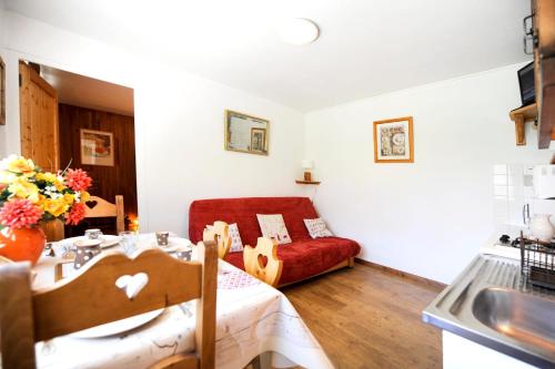 Appartement d'une chambre a Les Menuires a 800 m des pistes avec terrasse et wifi