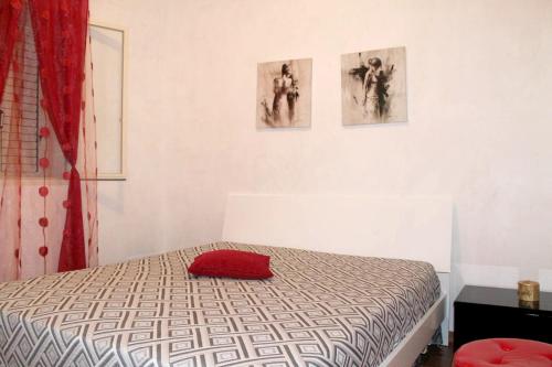 Cama o camas de una habitación en One bedroom appartement at Alcamo 200 m away from the beach with furnished balcony