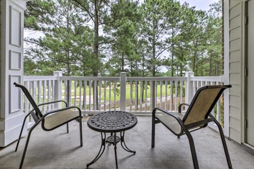 Balkón nebo terasa v ubytování Anderson Golf Club Condo with Community Amenities!