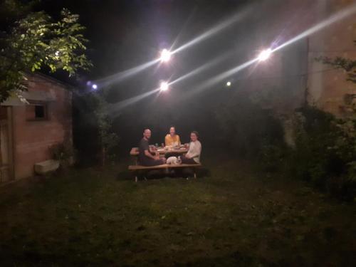 Zahrada ubytování Cal Calau vegà