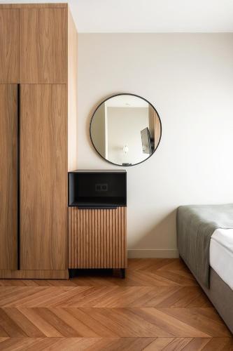 Ein Bett oder Betten in einem Zimmer der Unterkunft Potocki Boutique Hotel