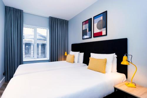 Cama o camas de una habitación en Staycity Aparthotels, Dublin, Christchurch