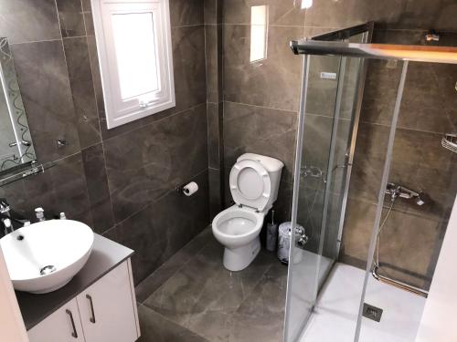 Koupelna v ubytování Cozy Loft Apartment 2