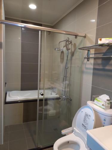 Koupelna v ubytování Luodong Little Stay